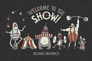 The Freaky Circus font, a Font by Gleb Guralnyk (Thumbnail 3 of 5)