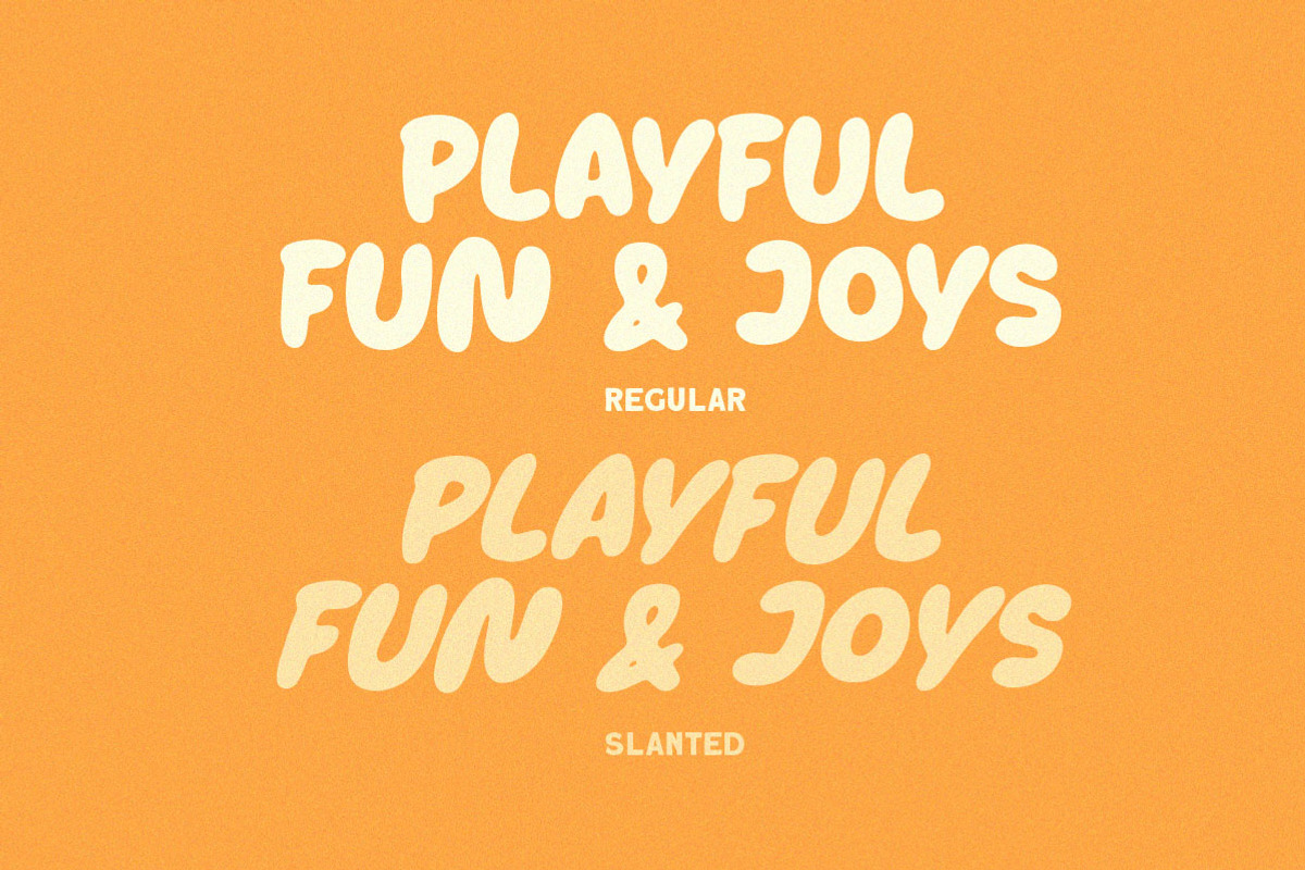 Giggle Drop Bubble Font, a Handwritten Font by Littlehand (Photo 9 of 11)