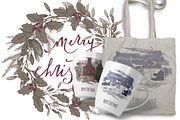 50% OFF Vintage Christmas collection, a Decorative Illustration by Quetzal Art (Thumbnail 8 of 8)