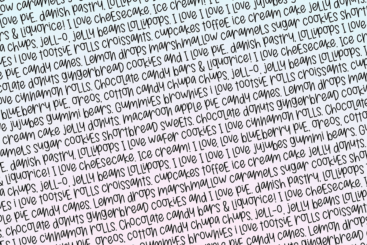 California Dreamin', a Handwritten Font by Miss Tiina (Photo 5 of 5)
