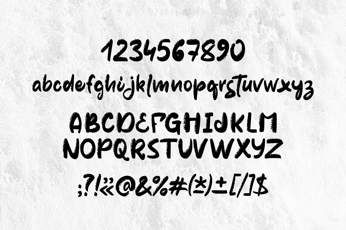 Camstone. Textured Font, a Font by DenBrush Studio (Photo 2 of 5)