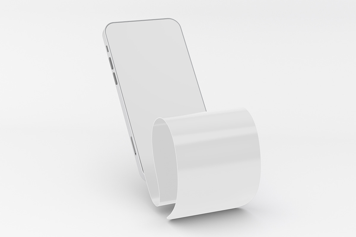 Vertical Curve Screen Phone Mockup, a Product Mockup by McLittle Stock (Photo 2 of 3)