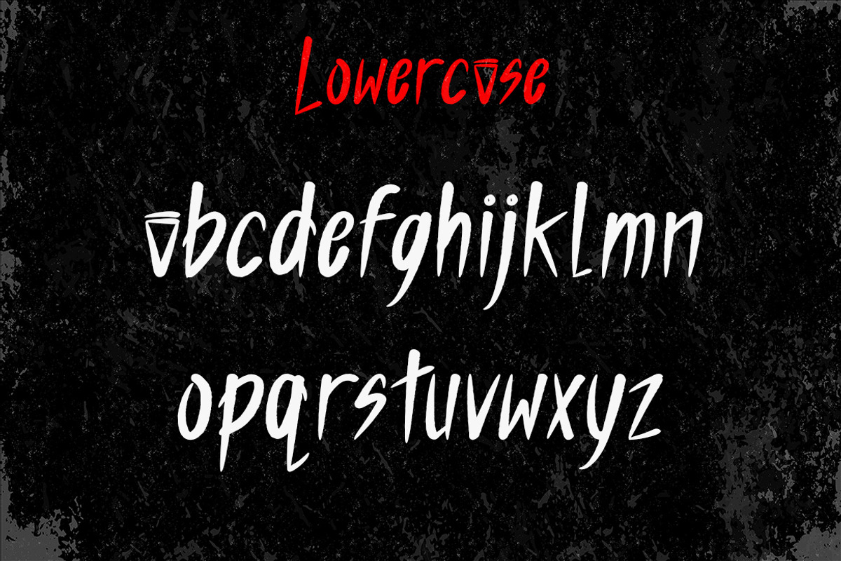 JENAKAR - Textured Brush Font, a Sans Serif Font by ENATIVE (Photo 3 of 7)