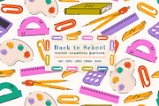 Back to School Pattern, a Pattern Graphic by Groovy Arts (Thumbnail 1 of 5)