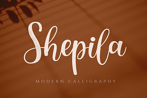 Shepila - Modern & Beautiful Script
