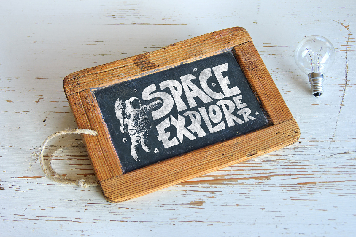 Space sketches and posters set, a Technology Illustration by Akimo Mia (Photo 5 of 11)