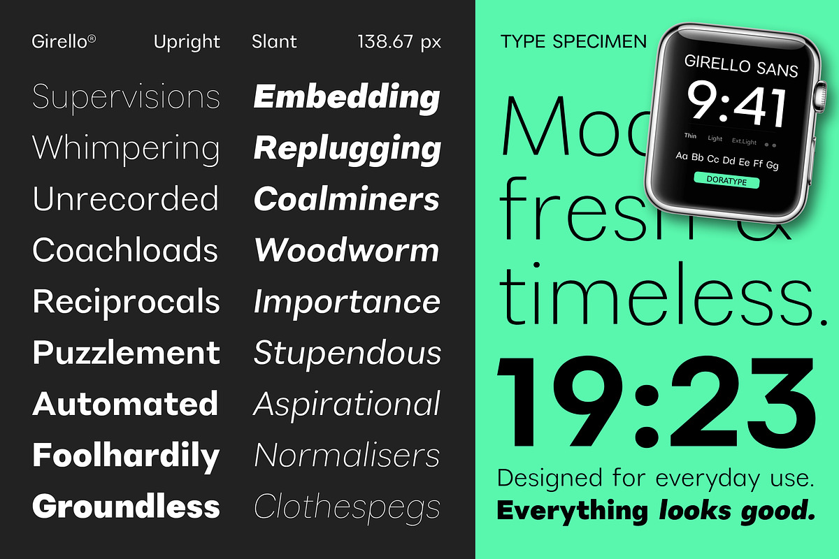 Girello, a Sans Serif Font by Dora Typefoundry (Photo 7 of 10)