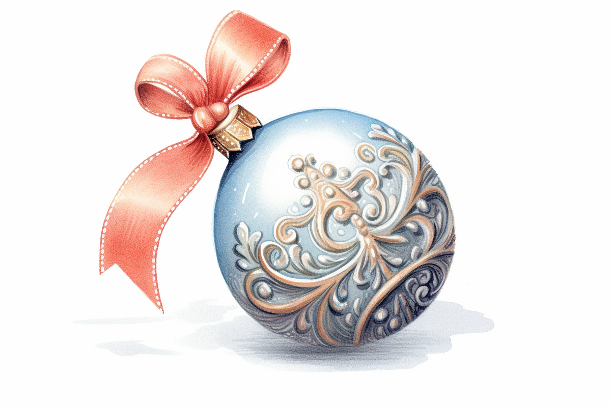 Christmas Ornament, a Seasonal Illustration by OREJE