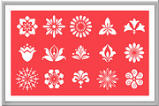 Vector floral set. Spring or summer, an Object Graphic by RODINA (Thumbnail 3 of 3)