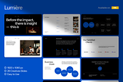 Lumiere Creative Portfolio Gslides, a Presentation Template by Unich Design Bureau (Thumbnail 1 of 8)