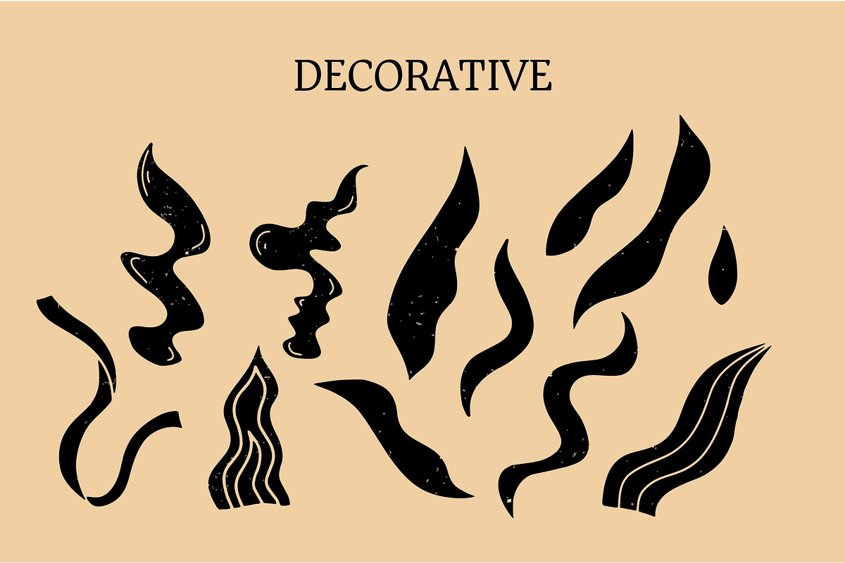 Black Celestial Clipart Set 2, an Object Illustration by Ginny and Sam (Photo 8 of 15)