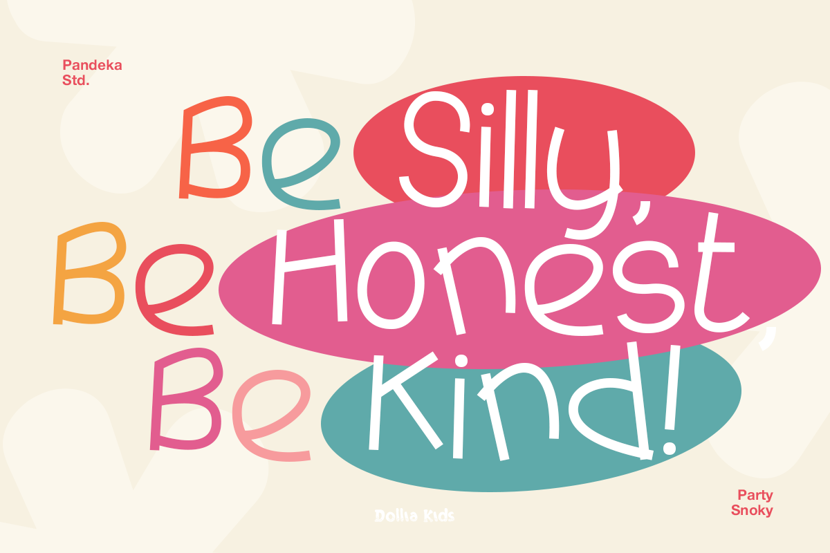 Party Snoky - Playful Display Font, a Handwritten Font by Pandeka Studio (Photo 2 of 9)