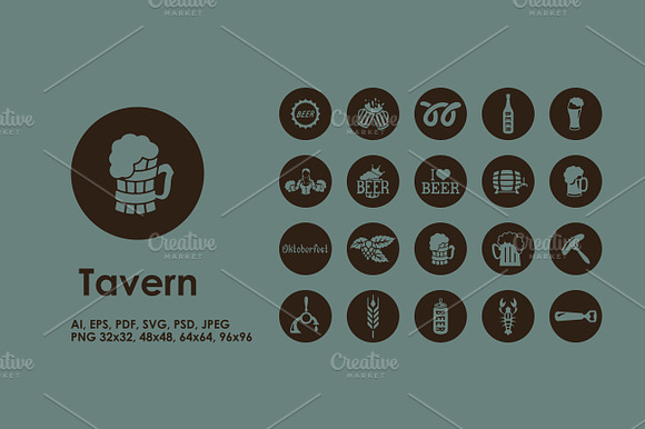 Tavern Icons