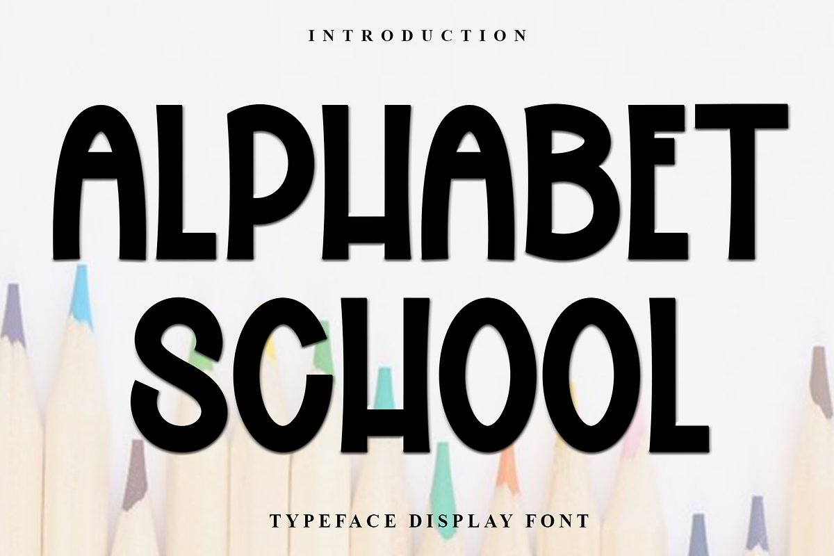Alphabet School, a Script Font by FreshTypeINK (Photo 1 of 7)