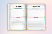 Kid’s Minds & Big Ideas Planner, a Stationery Template by Designmela01 (Thumbnail 6 of 8)