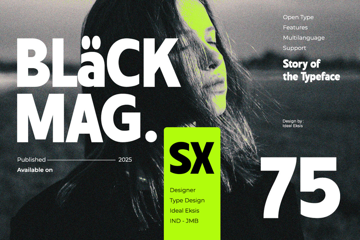Hestria Display Font, a Font by Ideal Eksis (Photo 11 of 11)