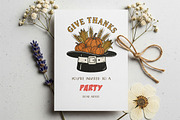 Thanksgiving Sublimation PNG Bundle, an Object Graphic by GlitterCraft (Thumbnail 96 of 101)