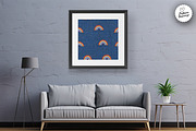 Rainbow Blue Denim Embroidery, a Pattern Graphic by Creative Store (Thumbnail 2 of 5)