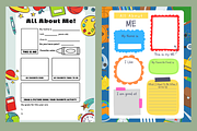 All About Me & Classroom Connections, a Stationery Template by MIRoots Design Studio (Thumbnail 5 of 9)