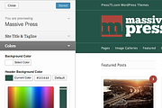 Massive Press, a WordPress Template by Press75 (Thumbnail 2 of 3)