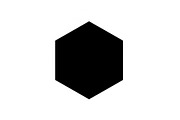 Minimal Hexagon Geometric Logo, an Icon by hafijul (Thumbnail 5 of 10)