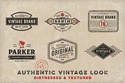 VINTAGE LOGO TEMPLATES vol 1, a Branding & Logo Template by DISTRICT 62 STUDIO (Thumbnail 2 of 8)