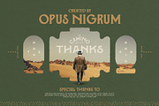 El Camino Font Collection + Extras, a Font by Opus Nigrum (Thumbnail 20 of 20)