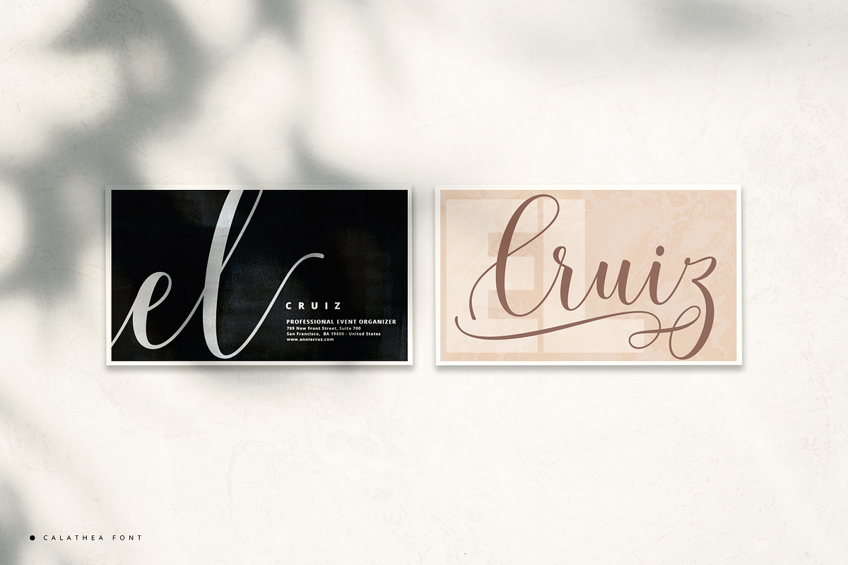 Calathea Elegant Font preview 4