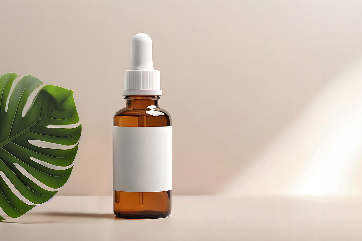 Cosmetic Serum Bottle Mockup, a Packaging Mockup by Usethis Mockup (Photo 3 of 11)