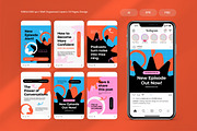 Podcast - Instagram Post, a Brochure Template by Izdihaar_Studio (Thumbnail 1 of 3)