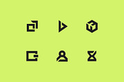 Interface icon set for app /web, an Outline Icon by lekseo studio (Thumbnail 5 of 8)