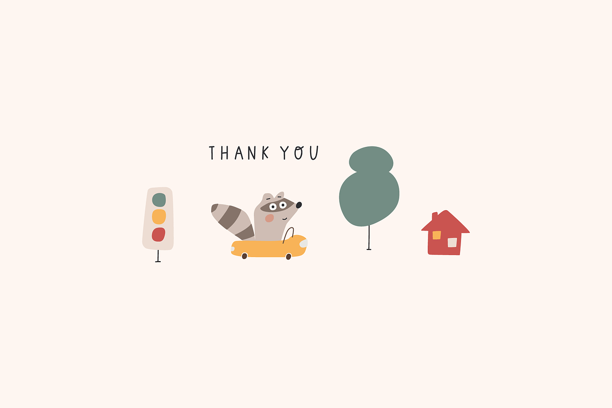 Cute animals and cars, an Animal Illustration by cutelevindesign (Photo 11 of 11)