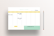 Printable Planners BUNDLE 2020, a Stationery Template by Suphansa (Thumbnail 4 of 17)
