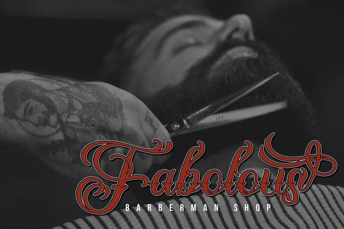 Claimus de Sances | Tattoo Script, a Script Font by Denustudios (Photo 3 of 14)