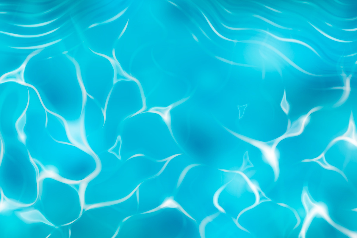 Blue pool water background. Ocean, a Texture Illustration by art PVP - market (Photo 2 of 3)