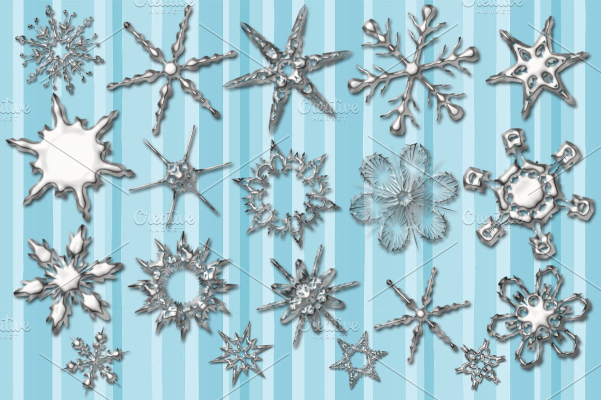 Snowflakes, an Illustration by MDD Designs (Photo 5 of 5)