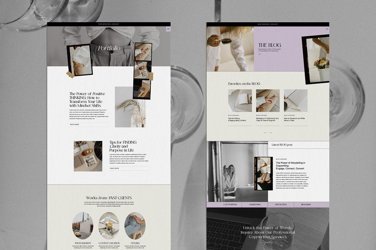 Showit Website Template, a Websites & App Template by Amaré Creative (Photo 5 of 8)