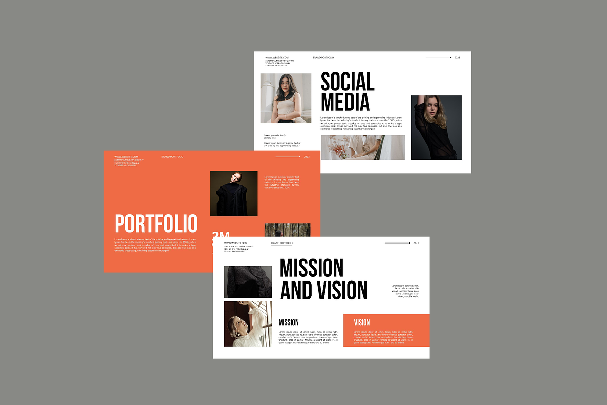 Brand Portfolio Presentation, a Presentation Template by Spesifikdesign (Photo 3 of 9)