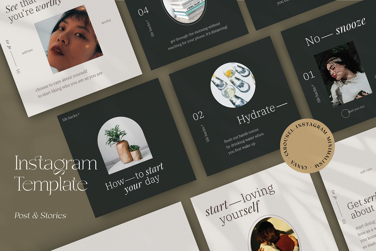 Instagram Carousel - Canva & PS, a Social Media Template by Dirtytemp Studio (Photo 4 of 6)