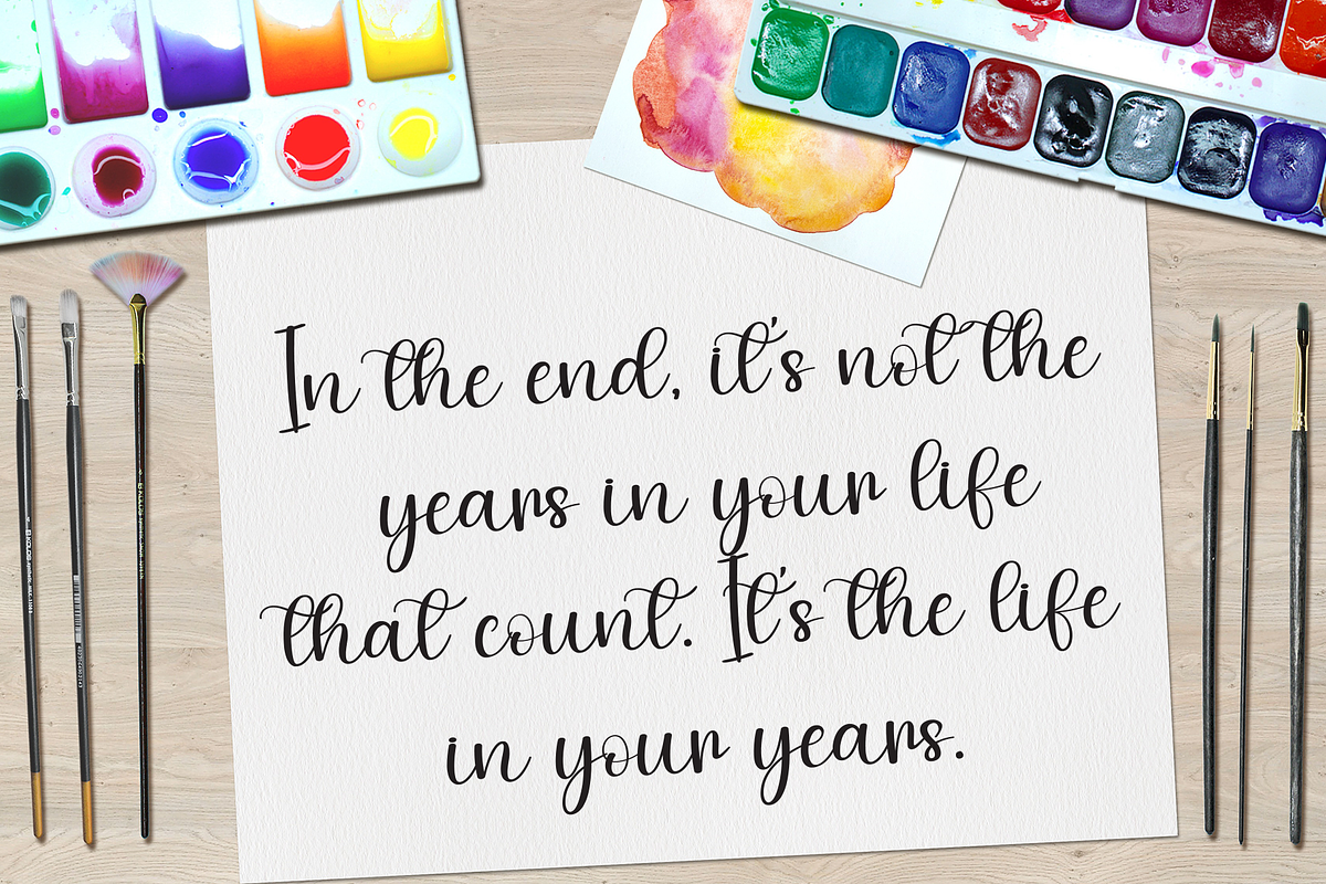 Country | Script Font, a Handwritten Font by Scratchones (Photo 3 of 9)