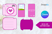 Printable Pull Out Photo Card Canva, a Card Template by Snapybiz (Thumbnail 4 of 11)