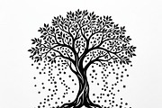 Elegant dream tree silhouette design, a Healthcare Illustration by Amazin_art (Thumbnail 2 of 43)