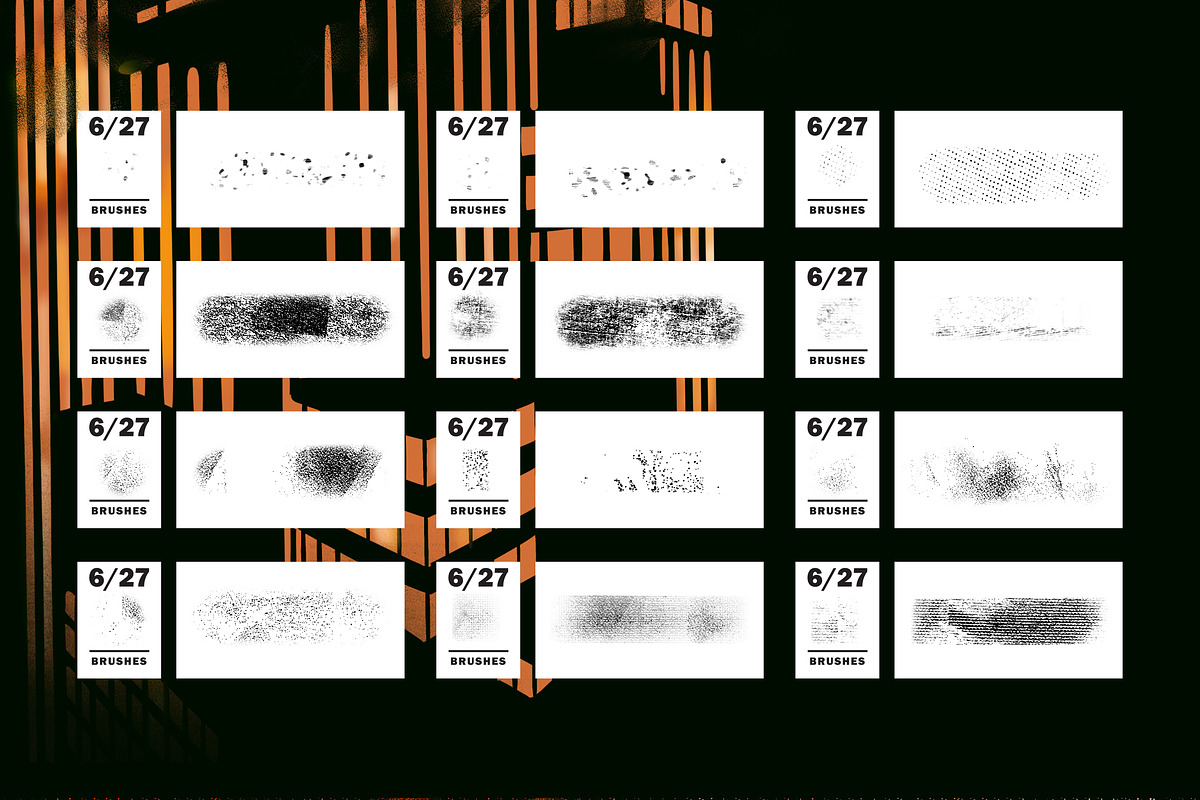 Comics & Halftone: Procreate Brushes, a Brush Add-On by Leonard Posavec (Photo 4 of 5)