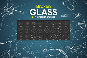 Broken Glass Brushes