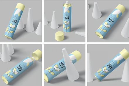 Spray Bottle Mockups