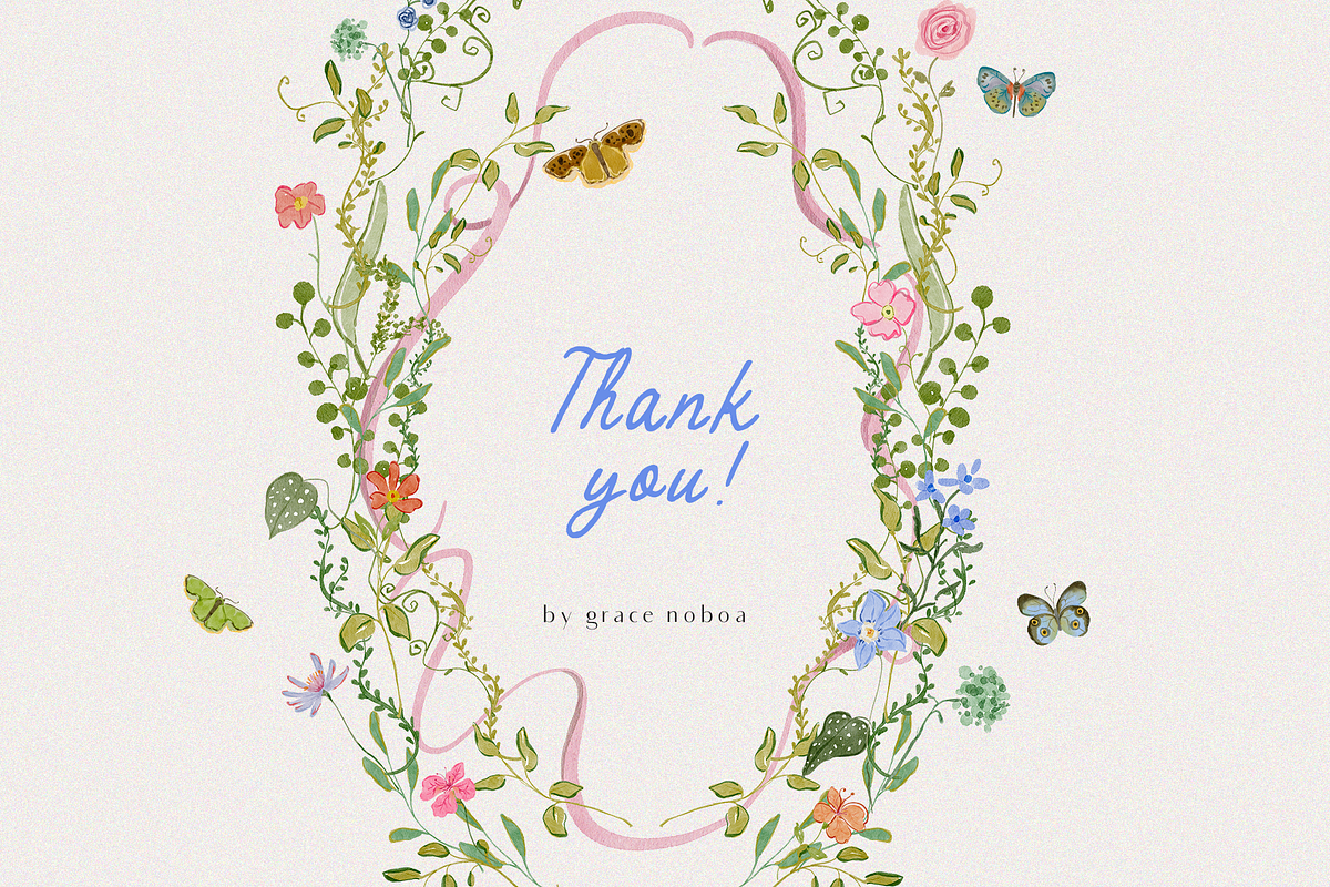 Hand-drawn quirky whimsy flowers, a Decorative Illustration by Grace Noboa Illustrations (Photo 12 of 12)