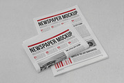 Newspaper Mock-up, an Advertising Mockup by zippypixelstudio (Thumbnail 10 of 14)