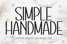 Simple Handmade | Script Font