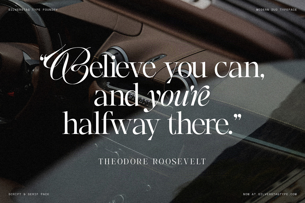 Hazel Shore - Serif & Script Duo, a Serif Font by SilverStag Type Foundry (Photo 20 of 30)