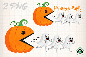 Funny Halloween Sweater, an Illustration by Craft Nest